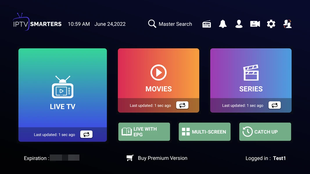 خرید اکانت Smarters IPTV PRO
