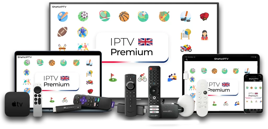 IPTV انگلستان | خرید اشتراک سازگار با اینترنت انگلستان و پکیج کامل کانال‌های UK
